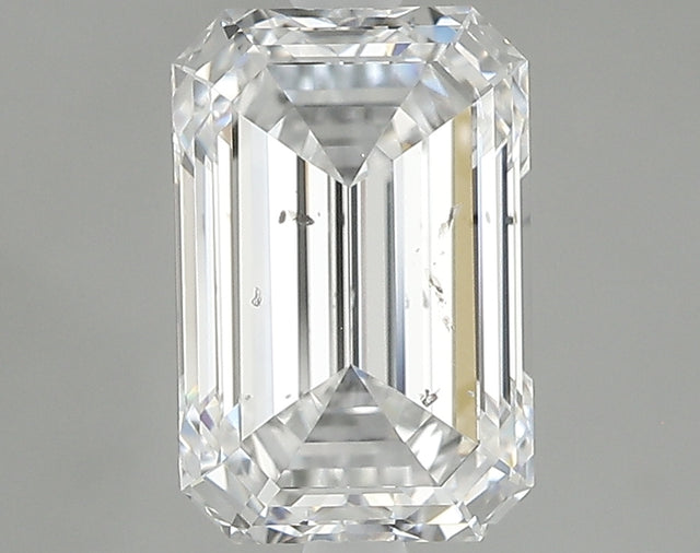 3.02 carat Emerald diamond D SI1 