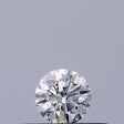 0.19 carat Round diamond D VVS1 Excellent