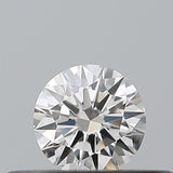 0.18 carat Round diamond F  VVS2 Excellent