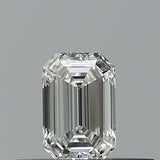 0.23 carat Emerald diamond F VVS2 
