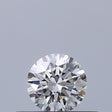 0.27 carat Round diamond E VVS1 Excellent
