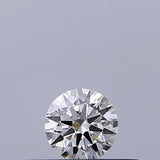 0.19 carat Round diamond E IF Excellent