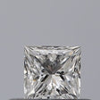 0.28 carat Princess diamond D VVS2 