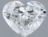0.90 carat Heart diamond F VVS2 