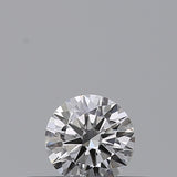 0.18 carat Round diamond E  IF Excellent