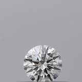 0.18 carat Round diamond E  VVS2 Excellent