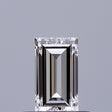 0.39 carat Baguette diamond D VVS1 