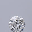 0.24 carat Round diamond E VVS1 Excellent