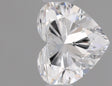 0.37 carat Heart diamond F VVS1 