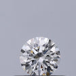 0.25 carat Round diamond E VVS1 Excellent
