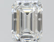 1.00 carat Emerald diamond D SI2 