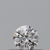 0.21 carat Round diamond D  VVS1 Excellent