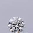 0.25 carat Round diamond F IF Excellent