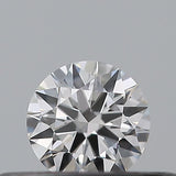 0.19 carat Round diamond D  VVS1 Excellent