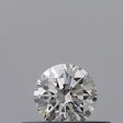 0.21 carat Round diamond D VVS1 Excellent