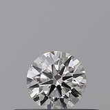 0.18 carat Round diamond F  VVS1 Excellent