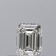 0.23 carat Emerald diamond G IF 