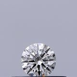 0.18 carat Round diamond E VVS1 Excellent