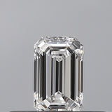 0.25 carat Emerald diamond D VVS1 