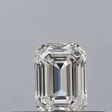 0.25 carat Emerald diamond F VVS2 