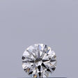 0.18 carat Round diamond F VS2 Excellent