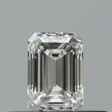 0.31 carat Emerald diamond E VVS1 
