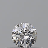 0.18 carat Round diamond E  VVS2 Excellent