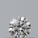 0.19 carat Round diamond E VS2 Excellent