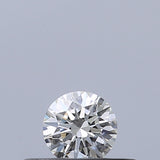 0.18 carat Round diamond E VVS1 Excellent