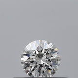 0.19 carat Round diamond D  VVS1 Excellent