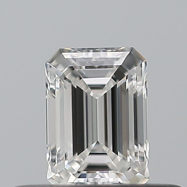 0.25 carat Emerald diamond F  VVS1