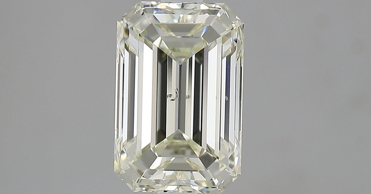 2.20 carat Emerald diamond K SI1 VeryGood