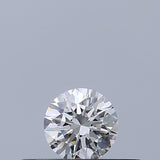 0.18 carat Round diamond E IF Excellent