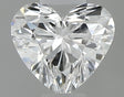 0.36 carat Heart diamond D VS2 