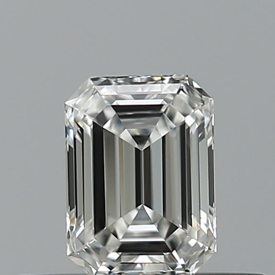 0.35 carat Emerald diamond F VVS2 