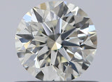 0.53 carat Round diamond K  VVS2 Excellent