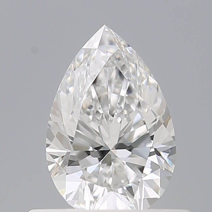 0.50 carat Pear diamond E VVS2 