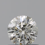 0.53 carat Round diamond K  IF Excellent