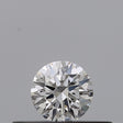0.18 carat Round diamond E IF Excellent