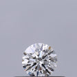 0.18 carat Round diamond E VVS2 Excellent