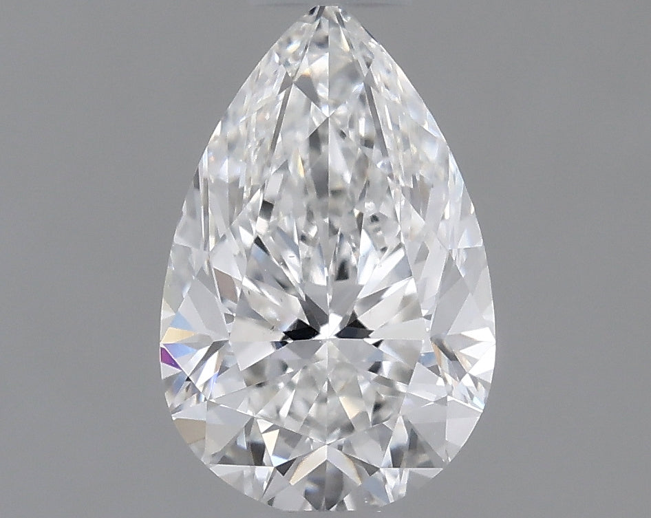 0.70 carat Pear diamond F VS2 