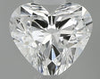 0.33 carat Heart diamond F VVS1 