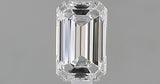 0.37 carat Emerald diamond E  VVS2