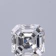 0.75 carat Emerald diamond E VVS1 