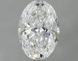 0.70 carat Oval diamond D SI2 