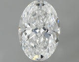 0.70 carat Oval diamond D SI2 