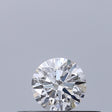 0.21 carat Round diamond E VVS1 Excellent