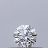 0.21 carat Round diamond E VVS1 Excellent