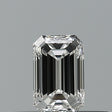 0.26 carat Emerald diamond E VVS1 