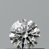 0.24 carat Round diamond E VVS1 Excellent